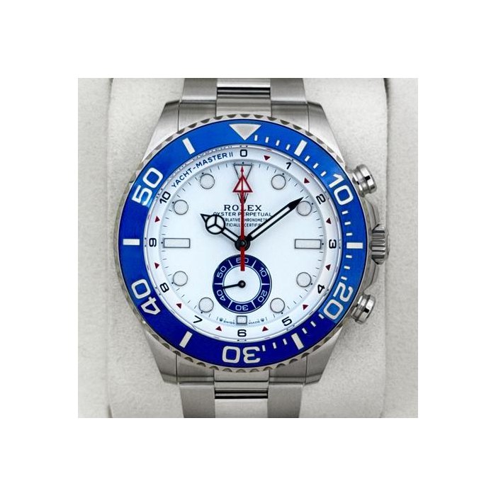 Rolex Yacht-Master IINEW 2026 Yacht-Master II 44mm 126680 Stainless Steel White Dial