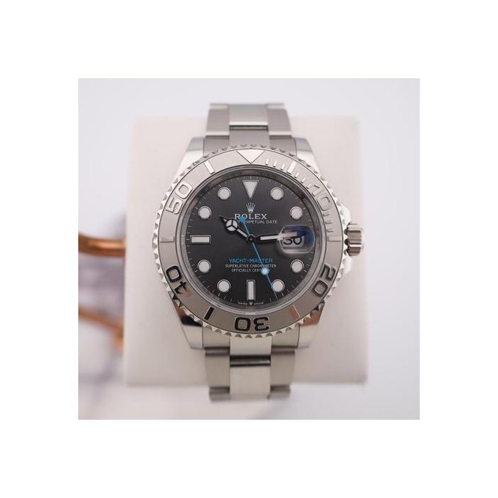 Rolex Yacht-Master40mm Steel/Platinum Rhodium Dial Oyster 126622
