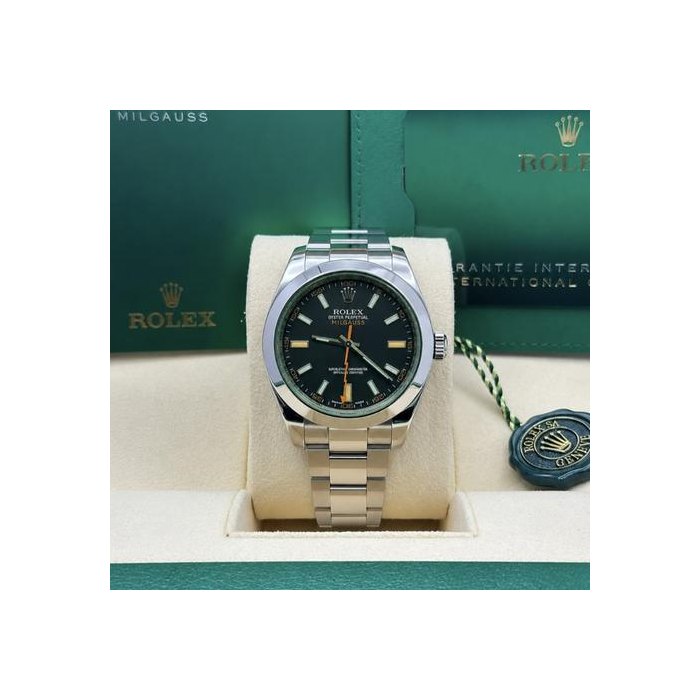 Rolex MilgaussBlack Dial Like New Ref. 116400GV
