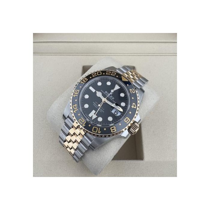 Rolex GMT-Master II2025 Zombie / Bumblebee Two-Tone Rose Gold Jubilee Ref. 126713grnr