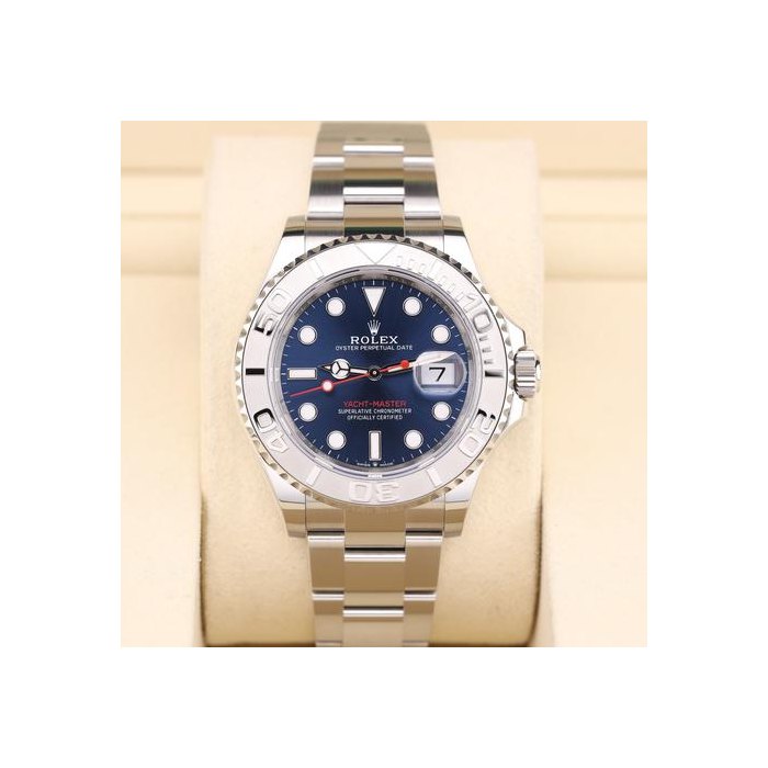 Rolex Yacht-Master2026 Yacht-Master 40 Blue Dial Red Hand 126622 Steel Oyster 2026 Like New Complete Set