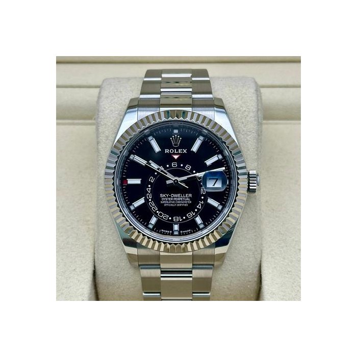 Rolex Sky-DwellerBlack Dial 2025 - New Style Box Ref. 336934