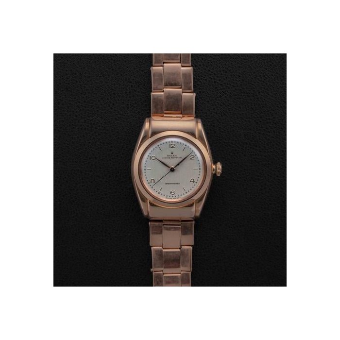 Rolex Oyster PerpetualVintage “Hooded 3065 Rose Gold” Bubbleback