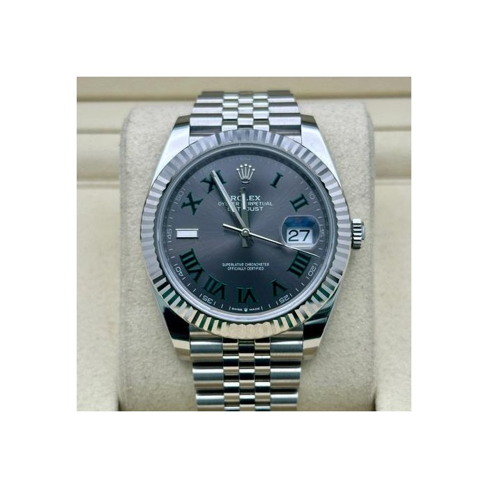 Rolex Datejust41 Wimbledon Dial 2025 - New Style Box Ref. 126300