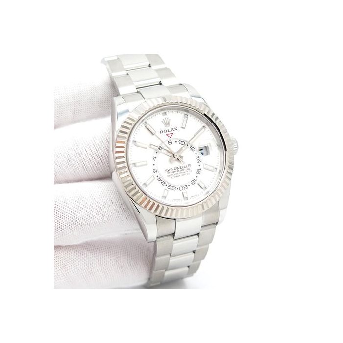 Rolex Sky-Dweller326934 Skydweller with White Dial on Oyster