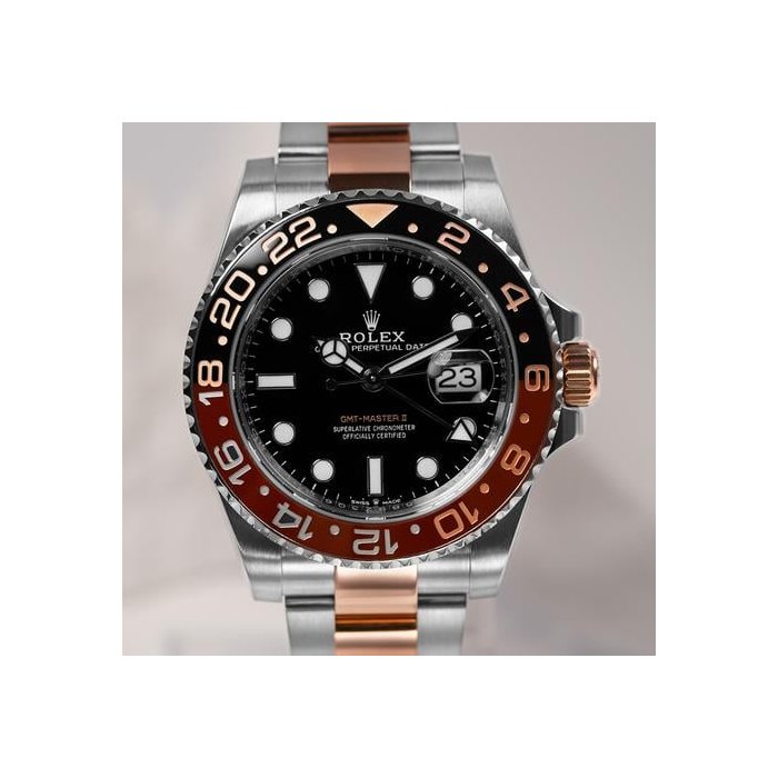 Rolex GMT-Master IIReady 2 Ship! Complete Set "Rootbeer" GMT II Ref. 126711CHNR