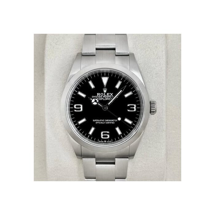 Rolex ExplorerNEW 2026 Explorer 36mm 124270 Stainless Steel Black Dial