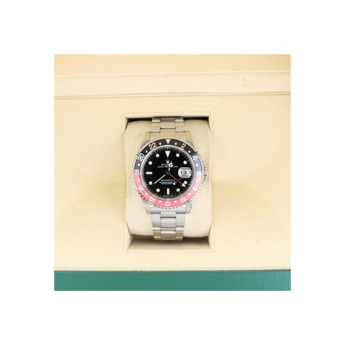 Rolex GMT-Master II1997 Coke GMT-Master II 16710 Black Dial SS Oyster No Papers 40mm