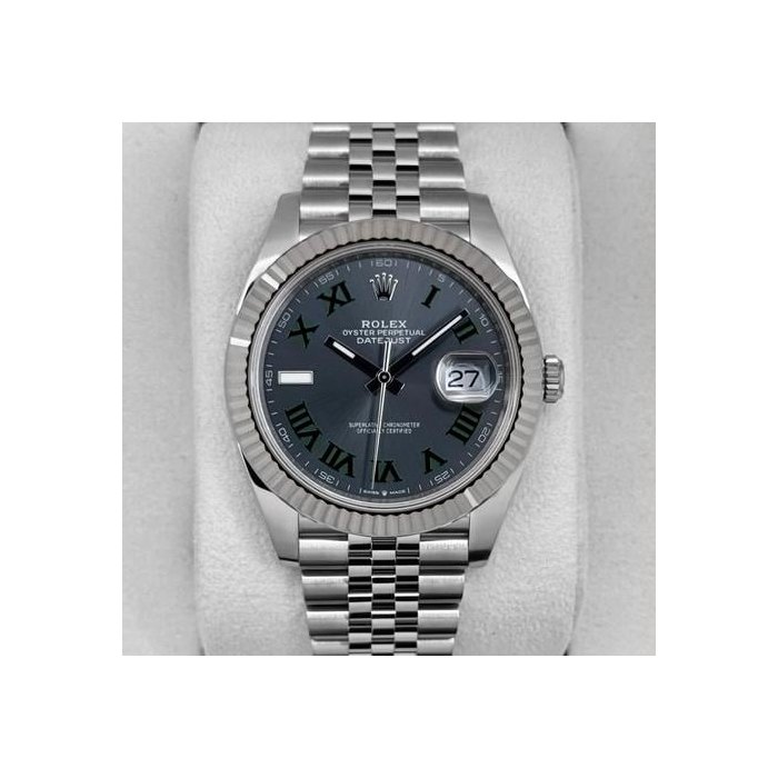 Rolex DatejustNEW 2026 Datejust 41mm 126334 Jubilee Wimbledon Dial