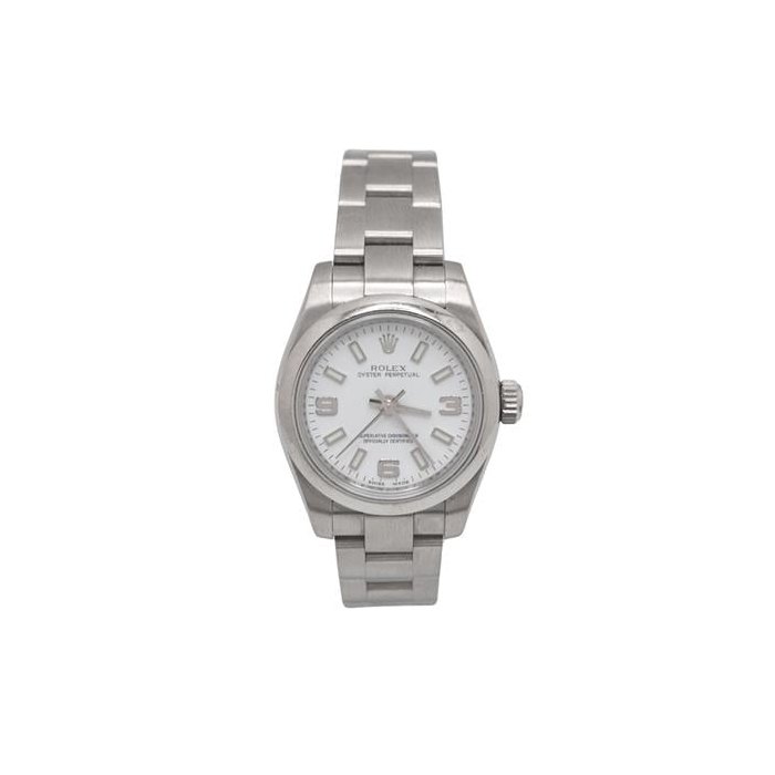 Rolex Oyster Perpetual26 176200 Stainless Steel 26mm White Dial