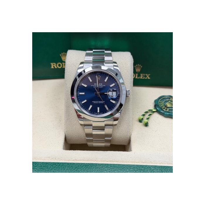 Rolex Datejust41 SUPER MINT BLUE DJ Ref. 126300