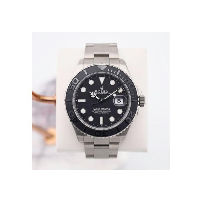 Rolex Yacht-Master42mm Black Ceramic Bezel Titanium Black Dial 226627