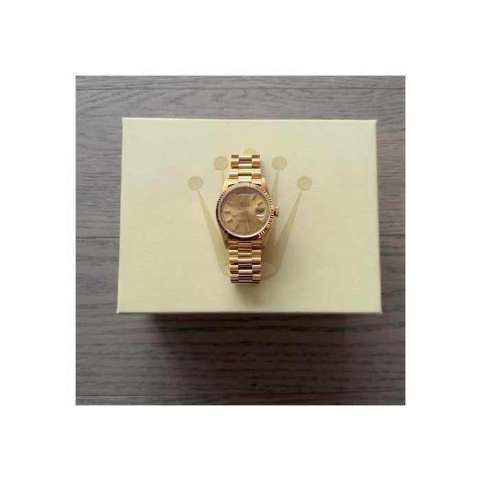 Rolex Day-Date"President" Rolex Day-Date 36mm Gold/Champagne 18238 Double Quickset