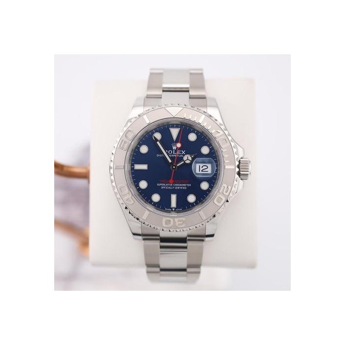 Rolex Rolex Yacht-Master40mm Steel/Platinum Blue Dial 126622, Price & Market Data