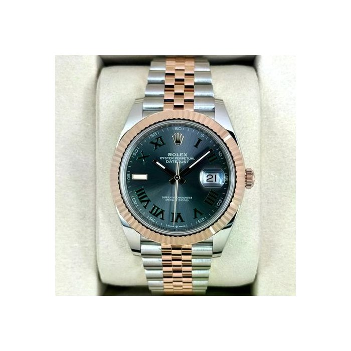 Rolex DatejustNEW 2026 Rolex Datejust 41mm 126331 Two-Tone Jubilee Wimbledon Dial
