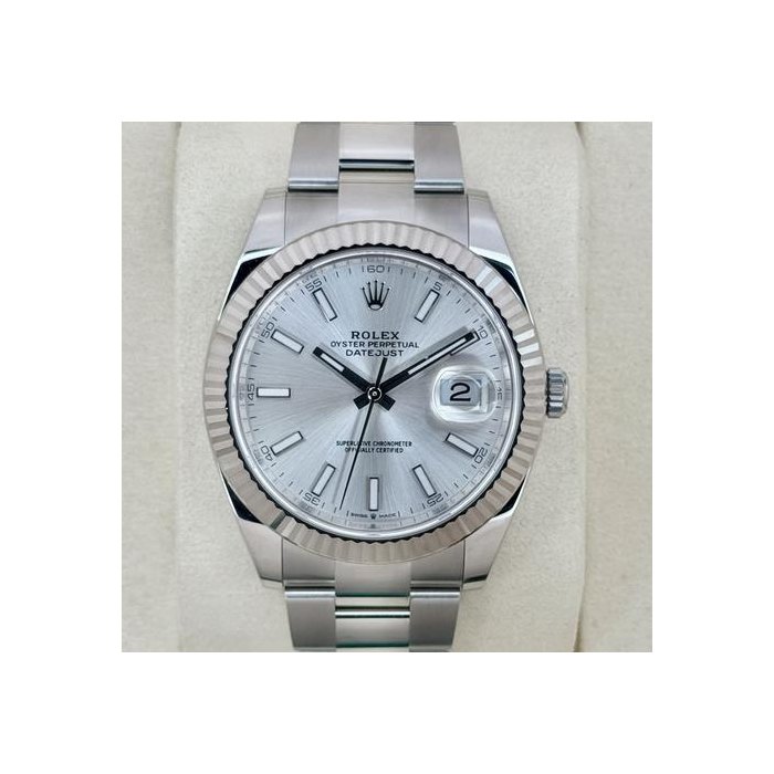 Rolex DatejustNEW 2026 Datejust 41mm 126334 Stainless Steel Oyster Silver Dial