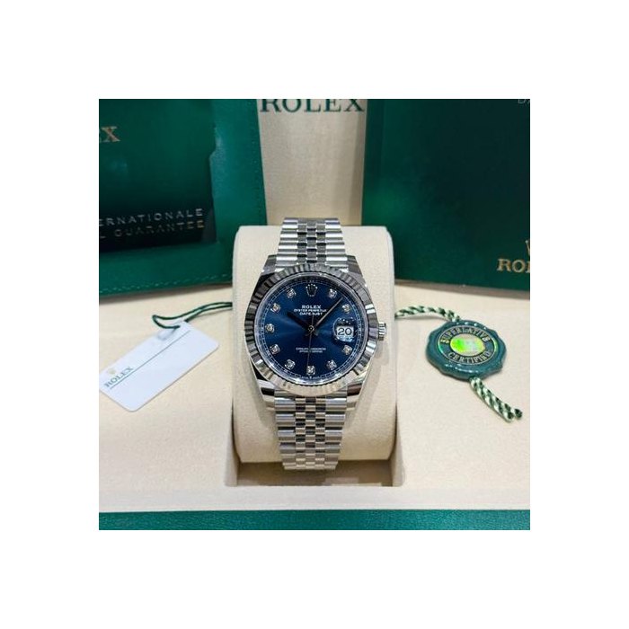 Rolex Datejust41 Blue Diamond Jubilee 2025 Ref. 126334