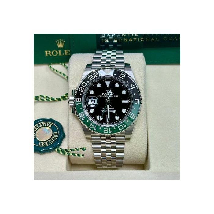 Rolex GMT-Master IIUnworn 2026 "Lefty Sprite" 40mm Black Dial Jubilee Ref. 126720VTNR