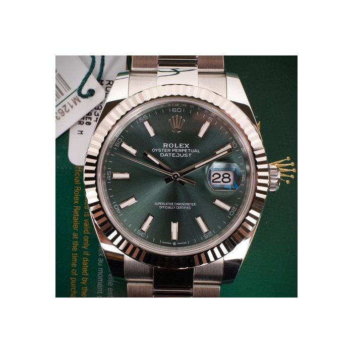 Rolex Datejust41 2025 Card with Box Booklets Ref. 126334