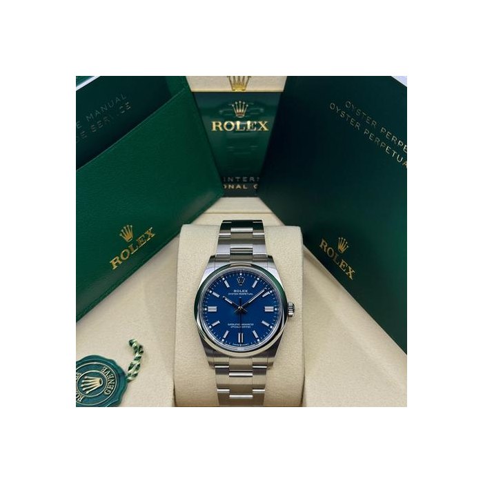 Rolex Oyster PerpetualUnworn 2026 Oyster Perpetual 36mm Stainless Steel Blue 126000-0015