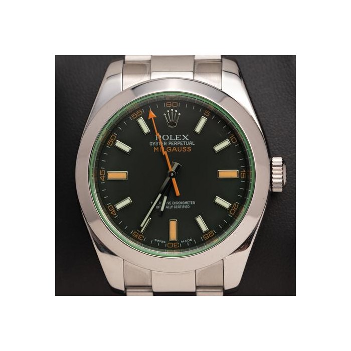 Rolex MilgaussGreen Crysal Appraisal Certificate Ref. 116400GV