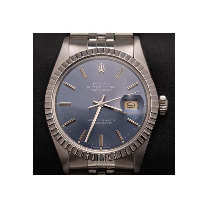 Rolex Datejust36 Blue Index Dial Appraisal Certificate Ref. 16030