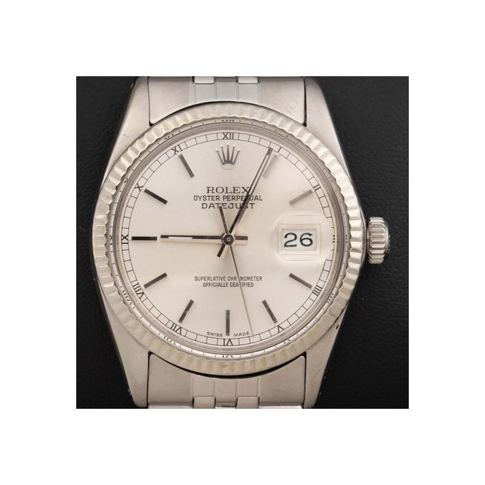 Rolex Datejust36 Factory Silver Index Dial Ref. 16014