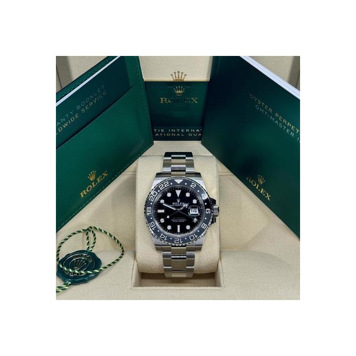 Rolex GMT-Master IIUnworn 2026 GMT-Master II 40mm Stainless Steel Bruce Wayne Oyster 126710GRNR-0004