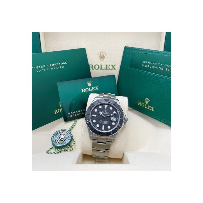 Rolex Yacht-MasterUNWORN Yacht-Master 42mm Titanium 226627 Oyster Bracelet Titanium Compete Set Full Set Complete Box & Papers
