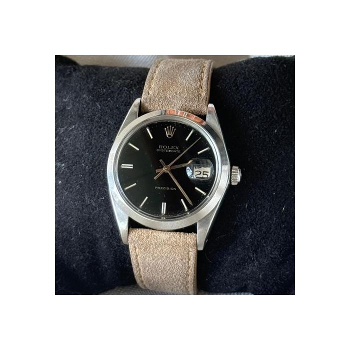 Rolex Oysterdate PrecisionOyster Date Rolex Oysterdate Precision 6694 Black Dial