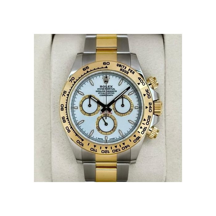 Rolex DaytonaNEW 2026 Daytona 40mm 126503 Two-Tone White Dial