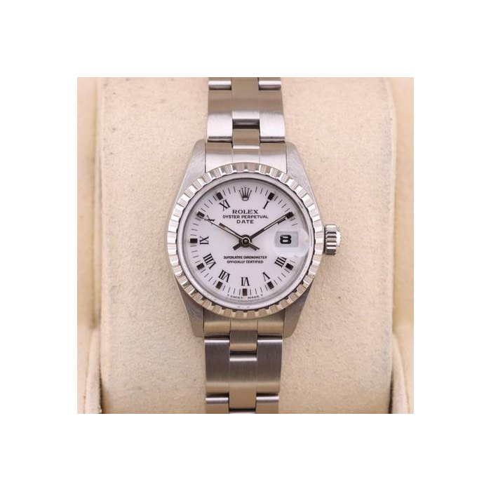 Rolex Oyster PerpetualLady Date Roman Dial Ref. 69240