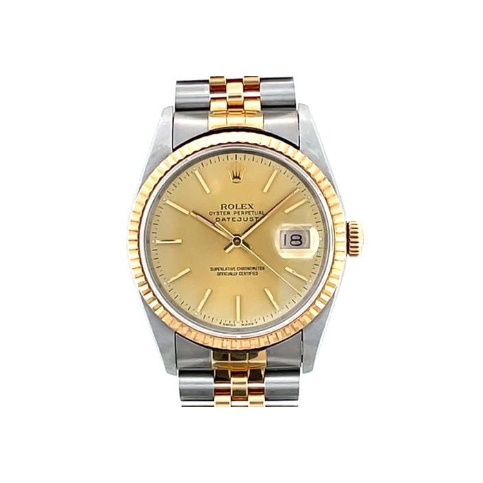Rolex DatejustTwo-Tone Datejust 116233 36mm Champagne Dial Year 1992