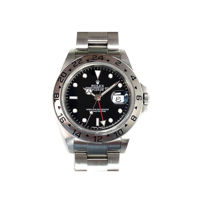 Rolex Explorer IIOyster Explorer II Automatic Black Dial GMT Watch 2004 40mm Ref. 16570