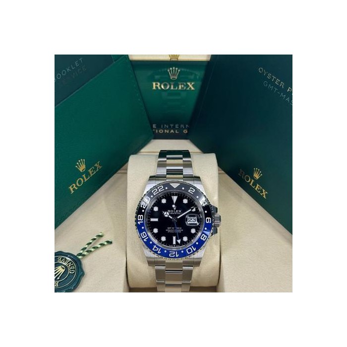 Rolex GMT-Master IIUnworn 2026 GMT-Master II 40mm Stainless Steel Batman Oyster 126710BLNR-0003