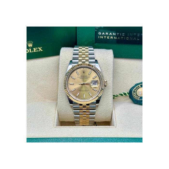 Rolex Datejust36 Champagne Dial Ref. 126233