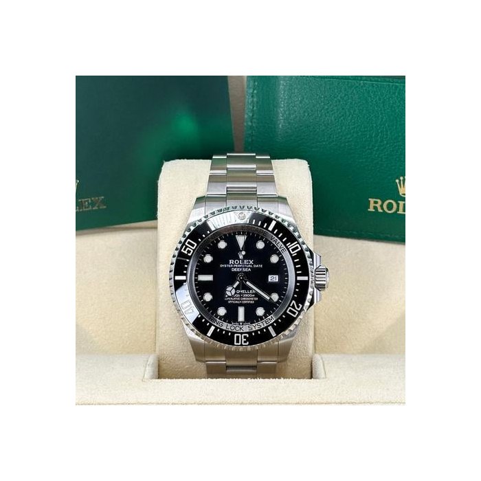 Rolex Sea-Dweller DeepseaDISCONTINUED Mint 2021 44mm Black Dial Oyster 126660-0001
