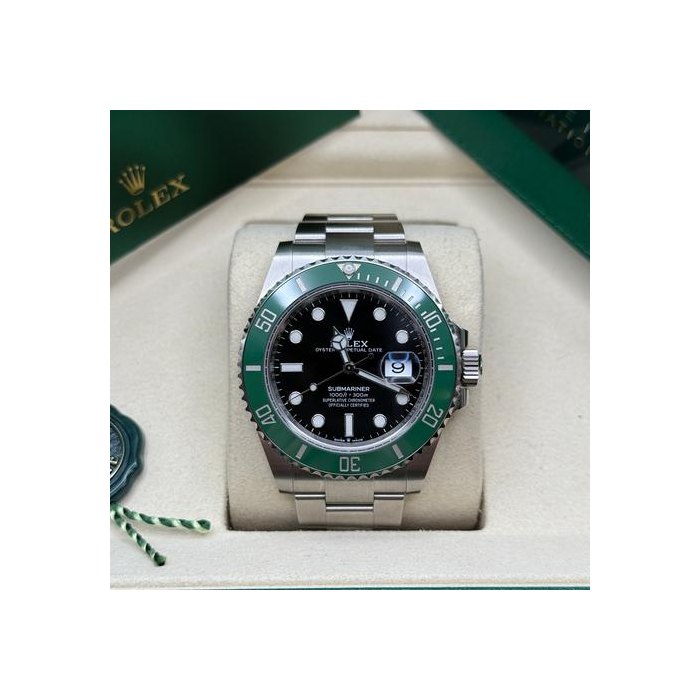 Rolex Submariner DateKermit Starbucks Dial Stainless Steel Oyster Bracelet Ref. 126610lv