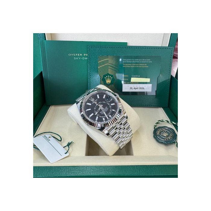 Rolex Sky-DwellerBrand New Black Sky-Dweller 2026 Jubilee Ref. 336934