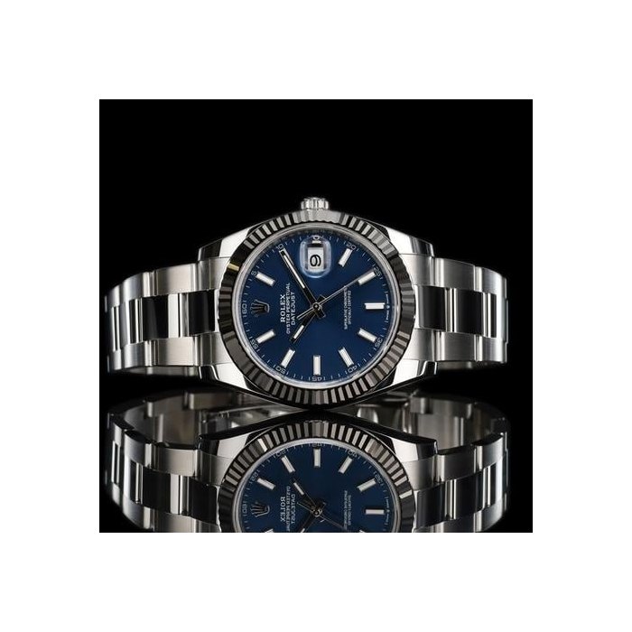 Rolex Datejust41 (’25) Datejust 41 Dark Blue Fluted Oyster 126334 FULL SET