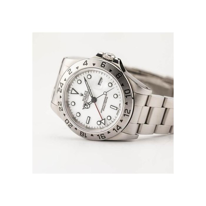 Rolex Explorer IIPolar White U Serial 40mm 16570