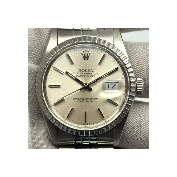 Rolex Datejust36mm Silver Index Dial Jubilee Bracelet 16030 - 1978