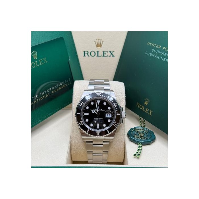 Rolex Submariner DateNEW 2025 Black Dial Black Ceramic Bezel Stainless Steel 41MM Ref. 126610LN
