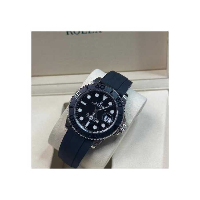 Rolex Yacht-Master42 ROLEX 226659 YACHT-MASTER 42 BLACK DIAL OYSTERFLEX