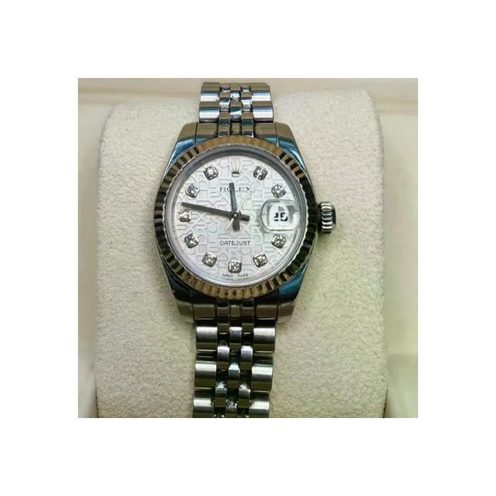 Rolex Rolex Lady-DatejustSilver Motif Diamond, Price & Market Data