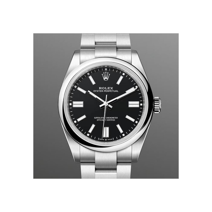 Rolex Oyster PerpetualNEW 2026 134300 Black Steel 41 mm