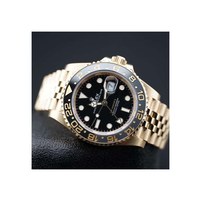 Rolex GMT-Master II126718GRNR 2025 New Full Set 18k Gold Jubilee Bracelet