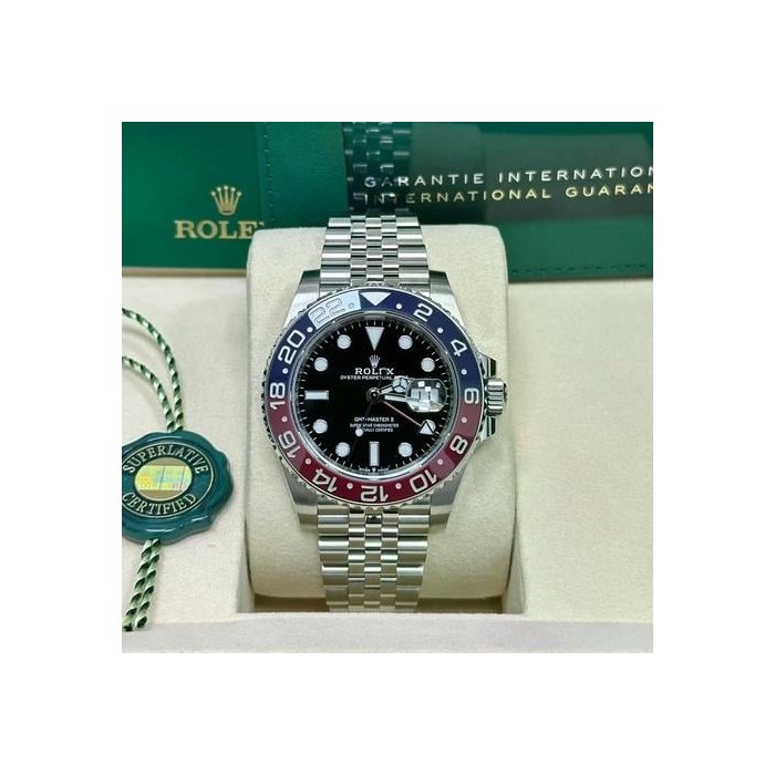 Rolex GMT-Master IIUnworn 2026 "Pepsi" 40mm Black Dial Jubilee Ref. 126710BLRO
