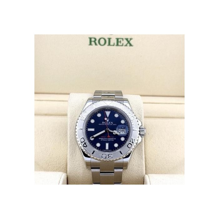 Rolex Rolex Yacht-Master40 116622 40mm Blue Dial Platinum Bezel Stainless Steel, Price & Market Data