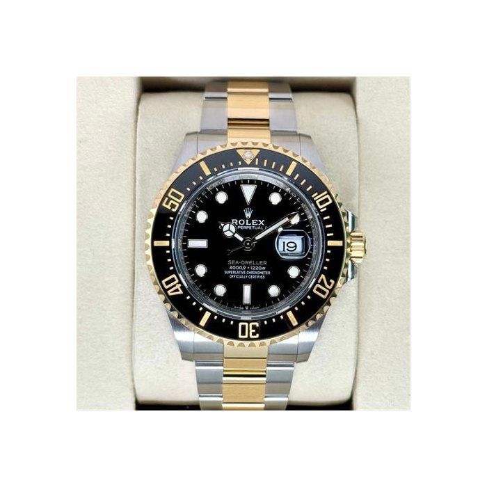 Rolex Sea-DwellerNew 2025 Rolex Sea-Dweller 43mm 126603 Two-Tone Black Dial